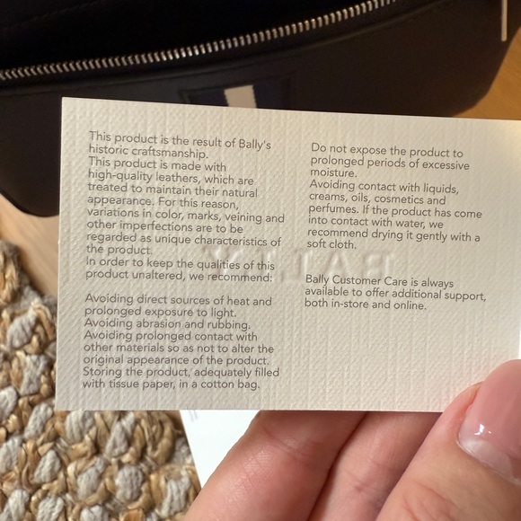 Bally Dark Backpack with Light Stripe - Picture 4 of 6